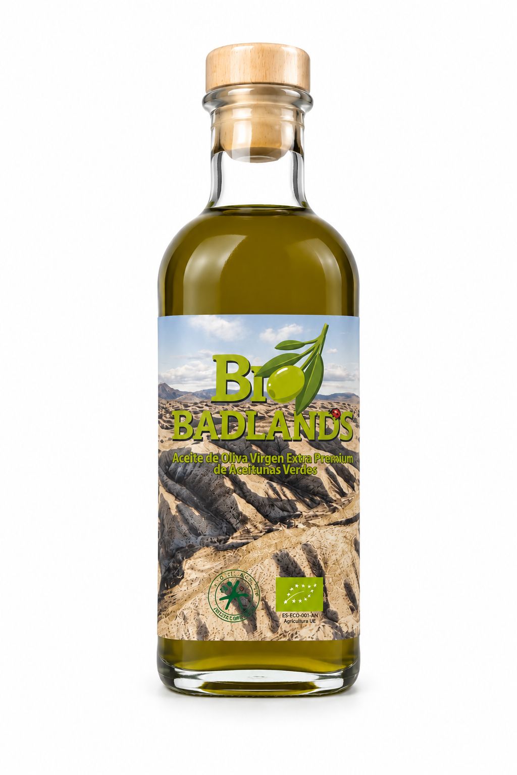 Aceite De Oliva Virgen Extra Premium Aceitunas Verdes, 500 ml