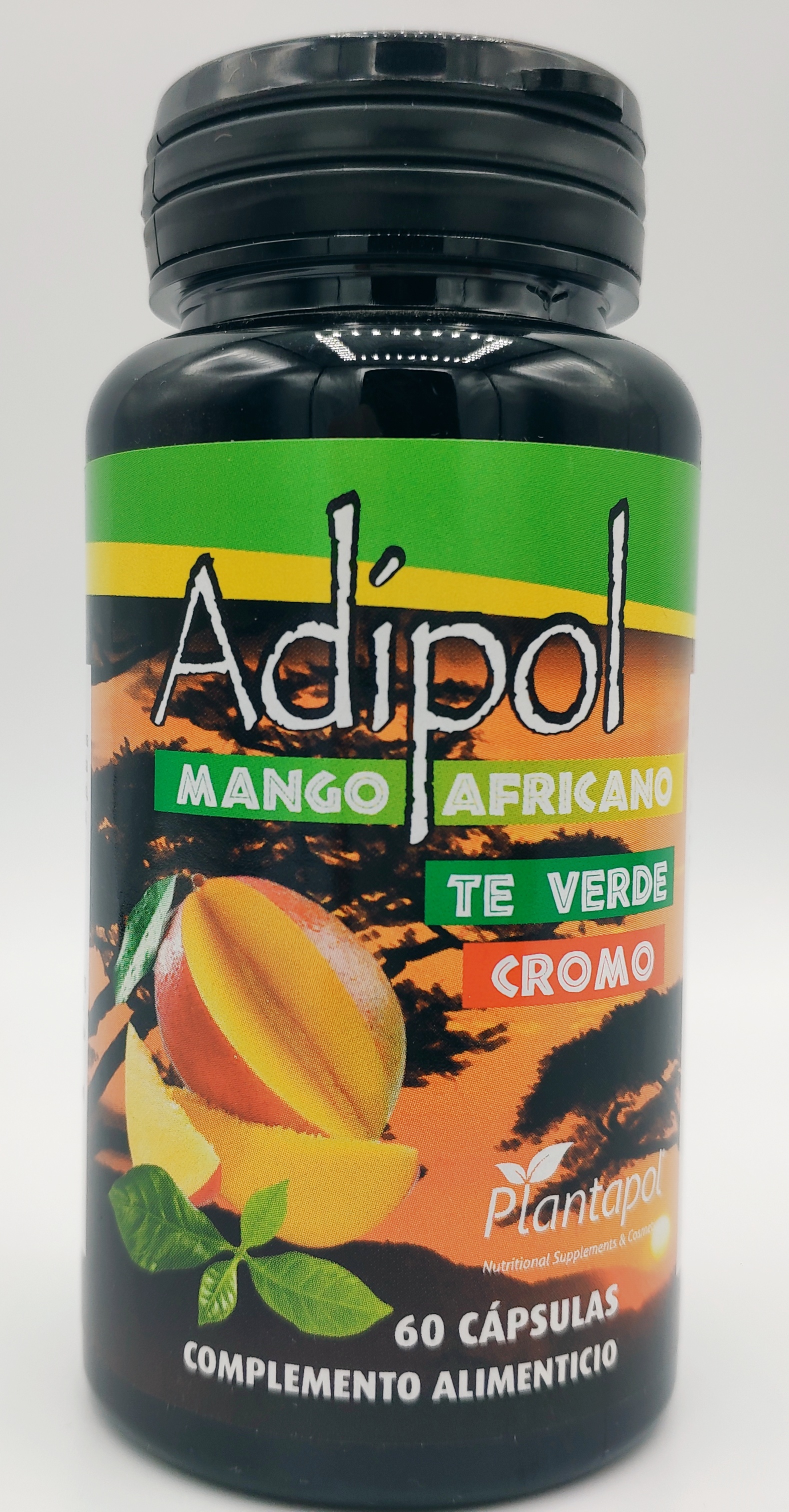 Adipol Mango Africano Te Verde Cromo, 60 cápsulas