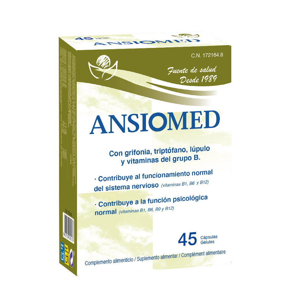Ansiomed, 45 cápsulas