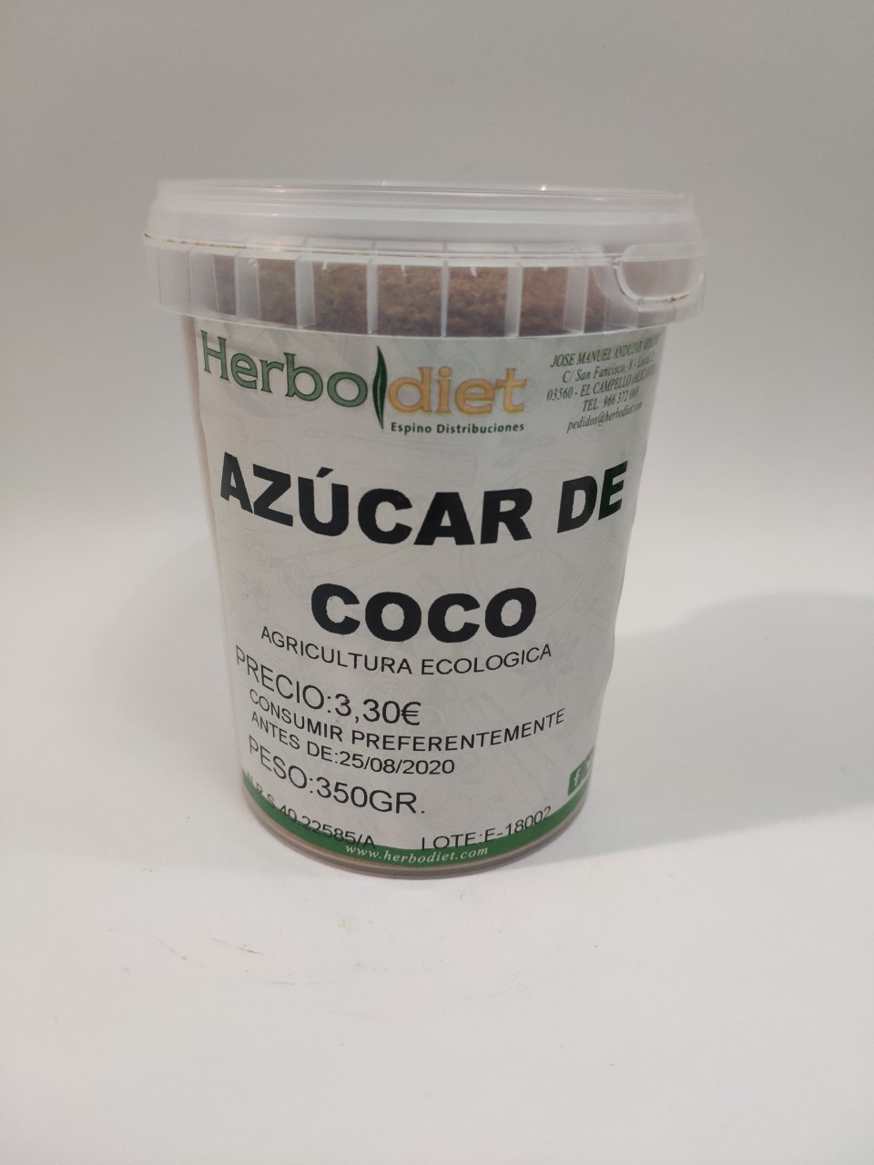 Azúcar de Coco, 350g