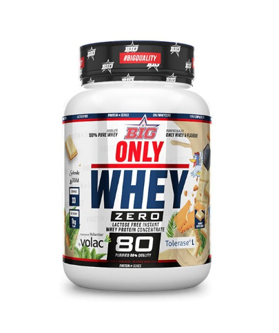 BIG Only Whey Tolerase Concentrado Proteína, 1 Kg