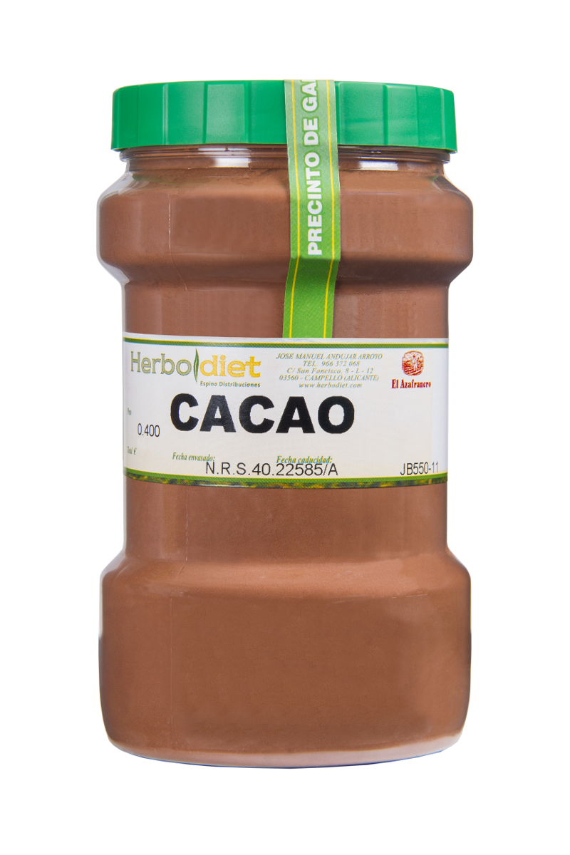 Cacao, 400 g.