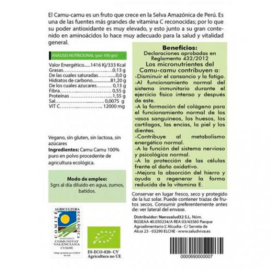 Camu Camu, 50 g.