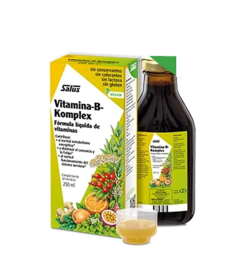 Komplex, Vitamina B, Fórmula líquida. 250 ml, Complemento Alimenticio