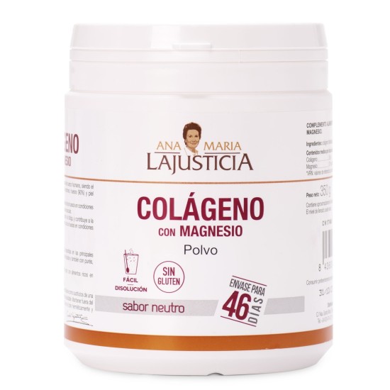 Colágeno con Magnesio en Polvo, 350 gr