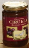 Conserva Ecológica de Ciruela, 320 g.