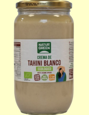 Crema de Tahini Blanco, Ecológico, 800 g