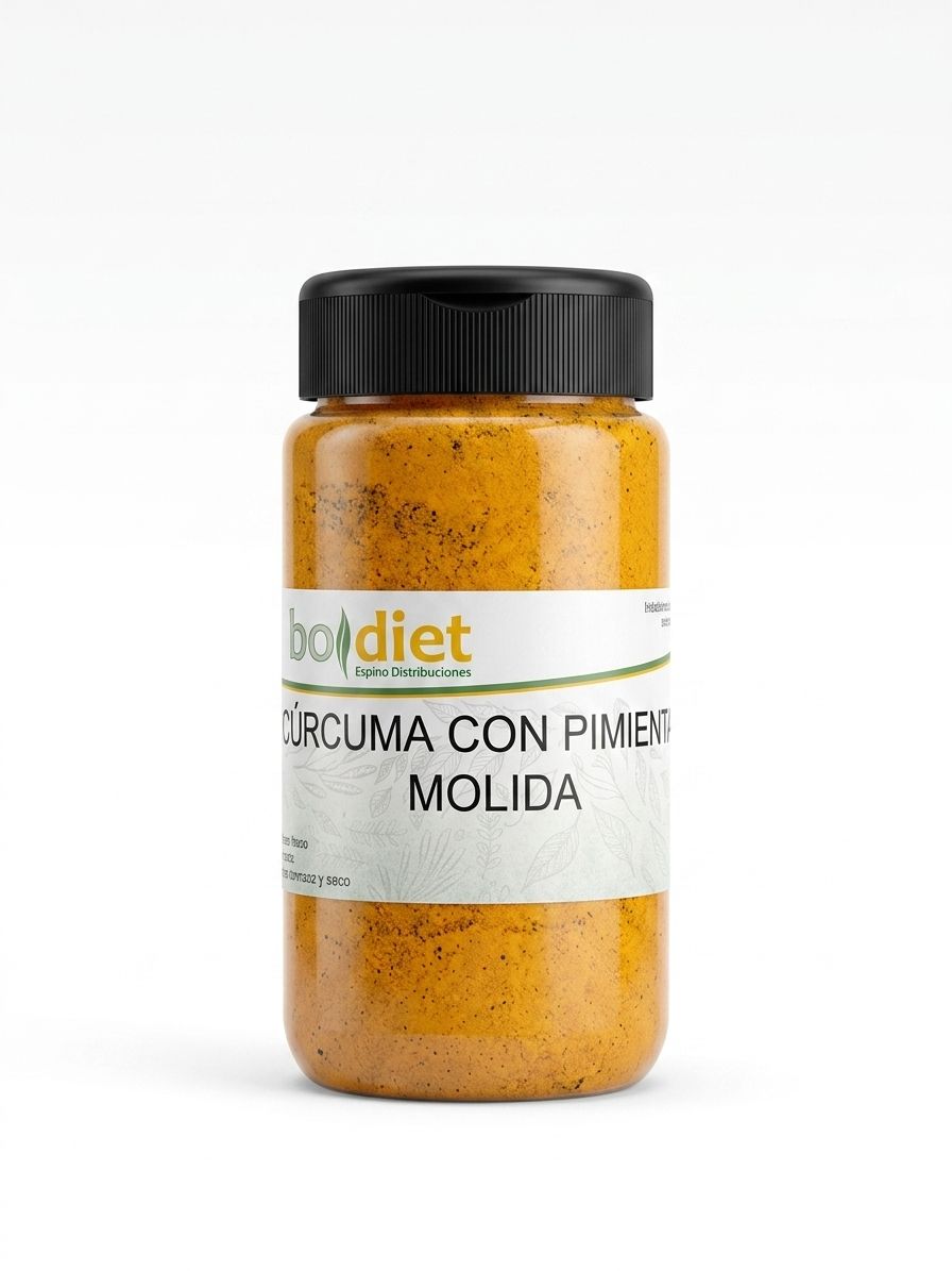 Cúrcuma con pimienta molida