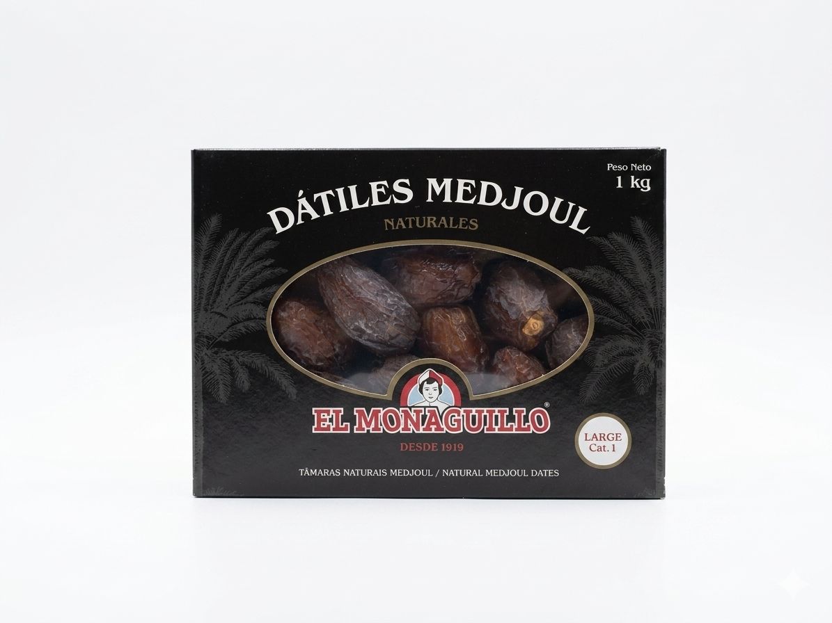 Dátiles Medjoul, Naturales, 1 kg