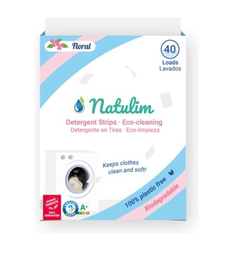 Detergente en Tiras, ECOLIMPIEZA, 40 Lavados