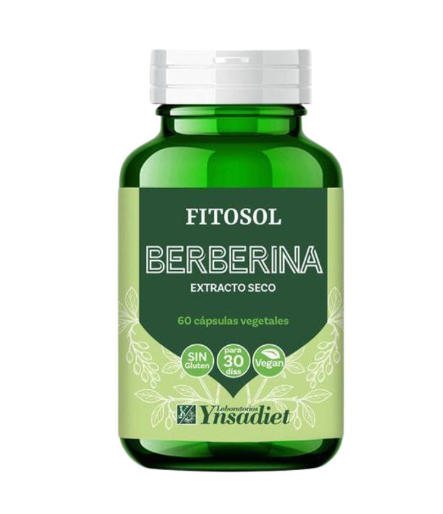 Fitosol, Berberina, 60 Cápsulas Vegetales