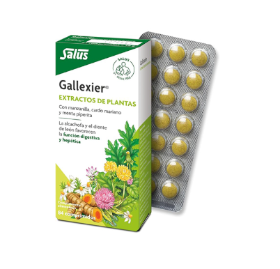 Gallexier, Extractos de Plantas, 84 comprimidos
