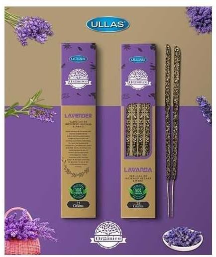 Incienso Lavanda, 25 gramos