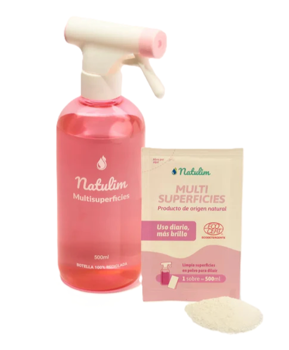 Kit Botella + 2 Sobres Multisuperficies 