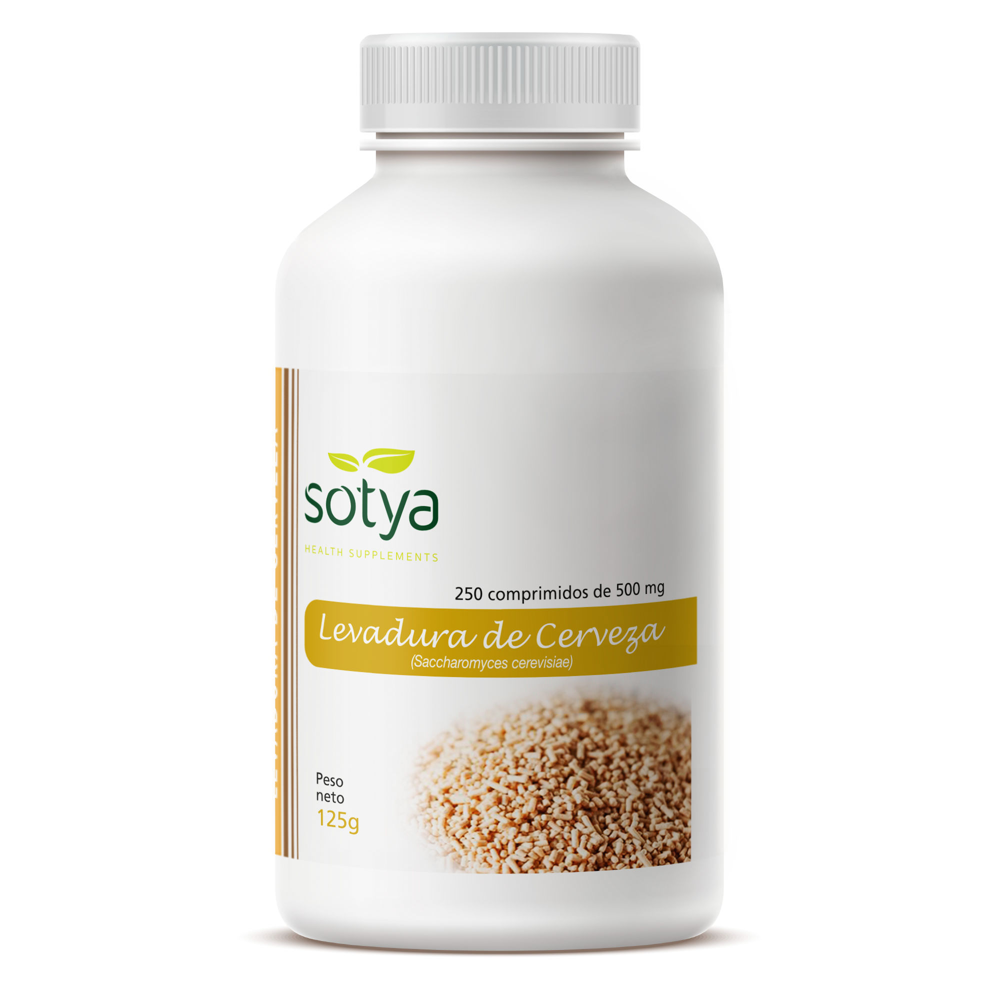 Levadura de Cerveza 500mg, 250 comprimidos