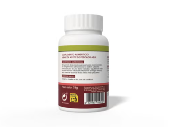 Omega 3, Aceite de Pesado, 110 perlas de 721 mg