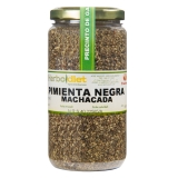 Pimienta Negra Machacada, 230 g.