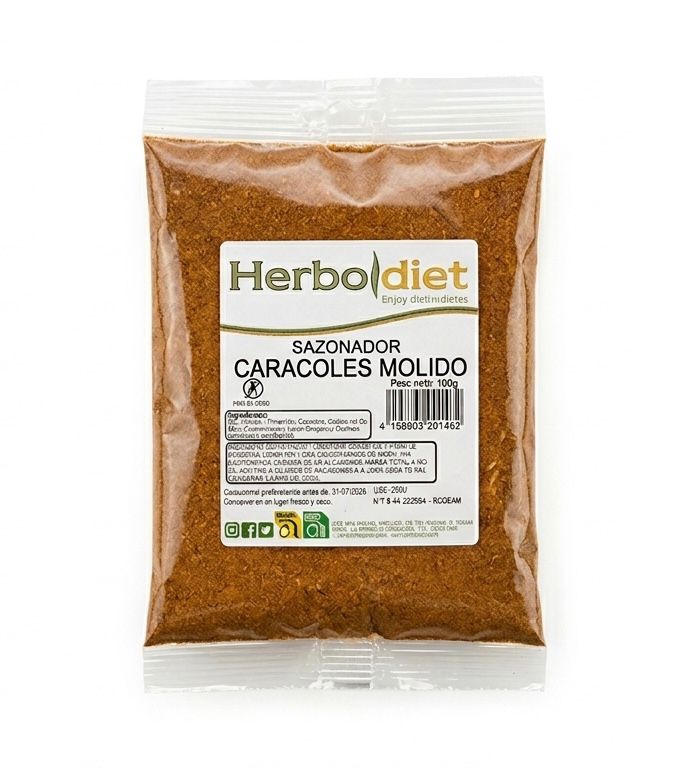 Preparado De Caracoles Molido, 100g