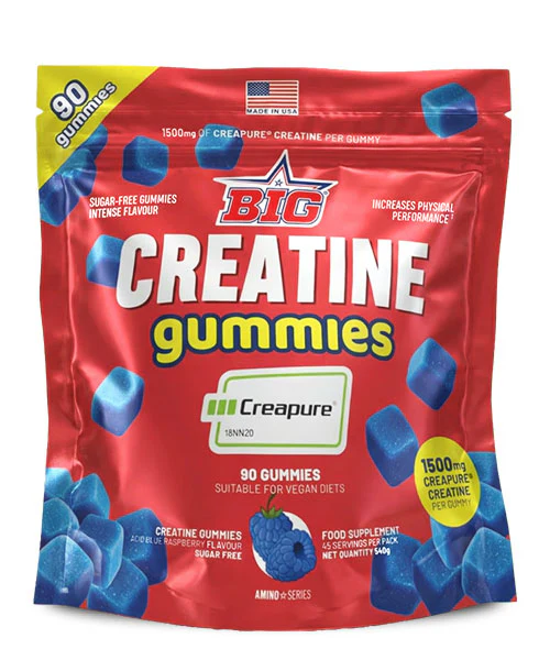 Gominolas de Creatina, Frambuesa Azul Ácida , 90 gominolas, Monohidratos