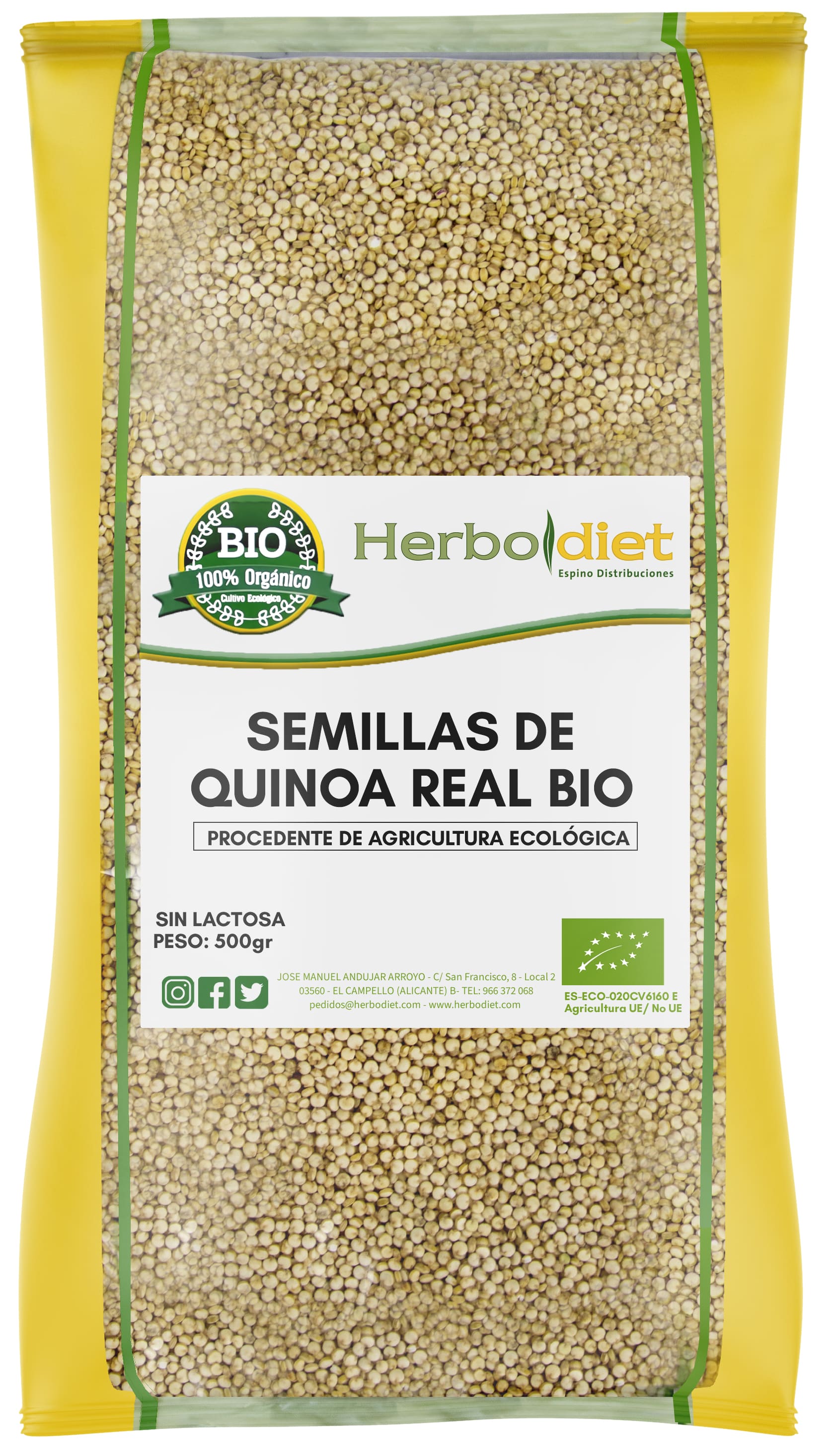 Quinoa Grano, 500 g.