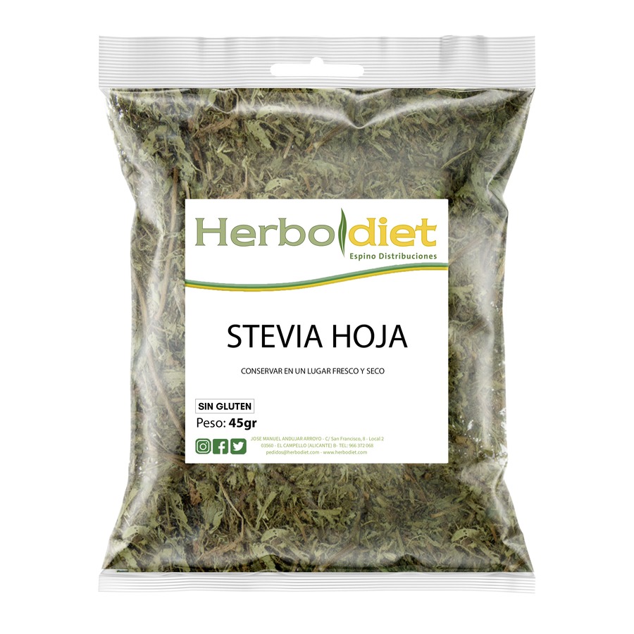 Stevia, 45 g.