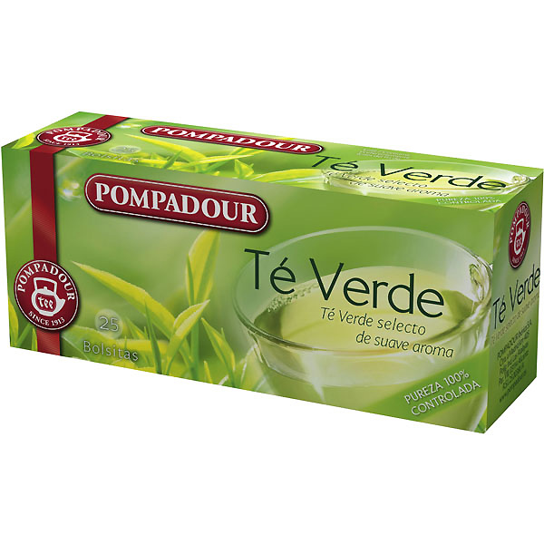 Té Verde, 25 bolsitas