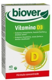 Vitamina D3, 45 cáps.
